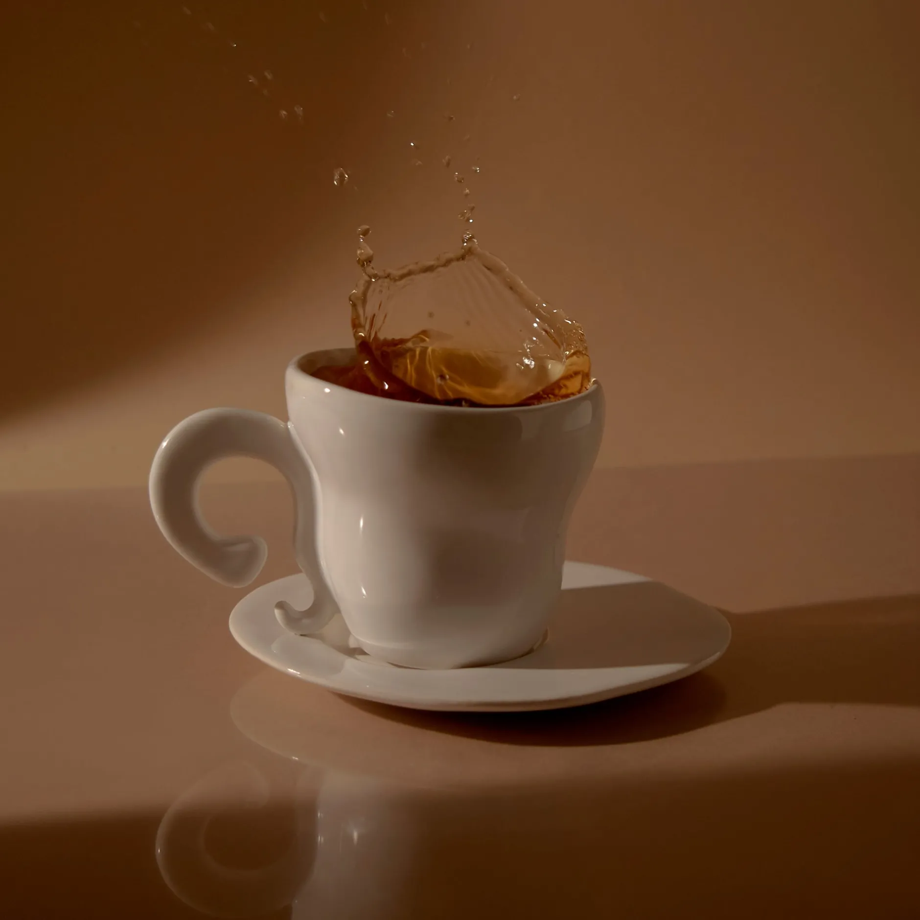 Anissa Kermiche Maison<Renversez Les Tasses A The (Blanc Brillant)