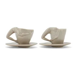 Anissa Kermiche Maison<Tasses A Expresso (Champignon Tres Brillant)