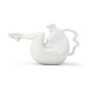 Anissa Kermiche Maison<Theiere A Mesanges (Blanc Brillant)