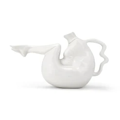 Anissa Kermiche Maison<Theiere A Mesanges (Blanc Brillant)