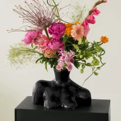 Anissa Kermiche Maison<Vase Ami Du Sein (Noir)