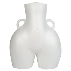 Anissa Kermiche Maison<Vase Avec Poignees D'Amour (Blanc)