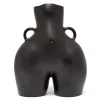 Anissa Kermiche Maison<Vase Avec Poignees D'Amour (Noir)