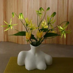 Anissa Kermiche Maison<Vase Breast Friend (Blanc Mat)