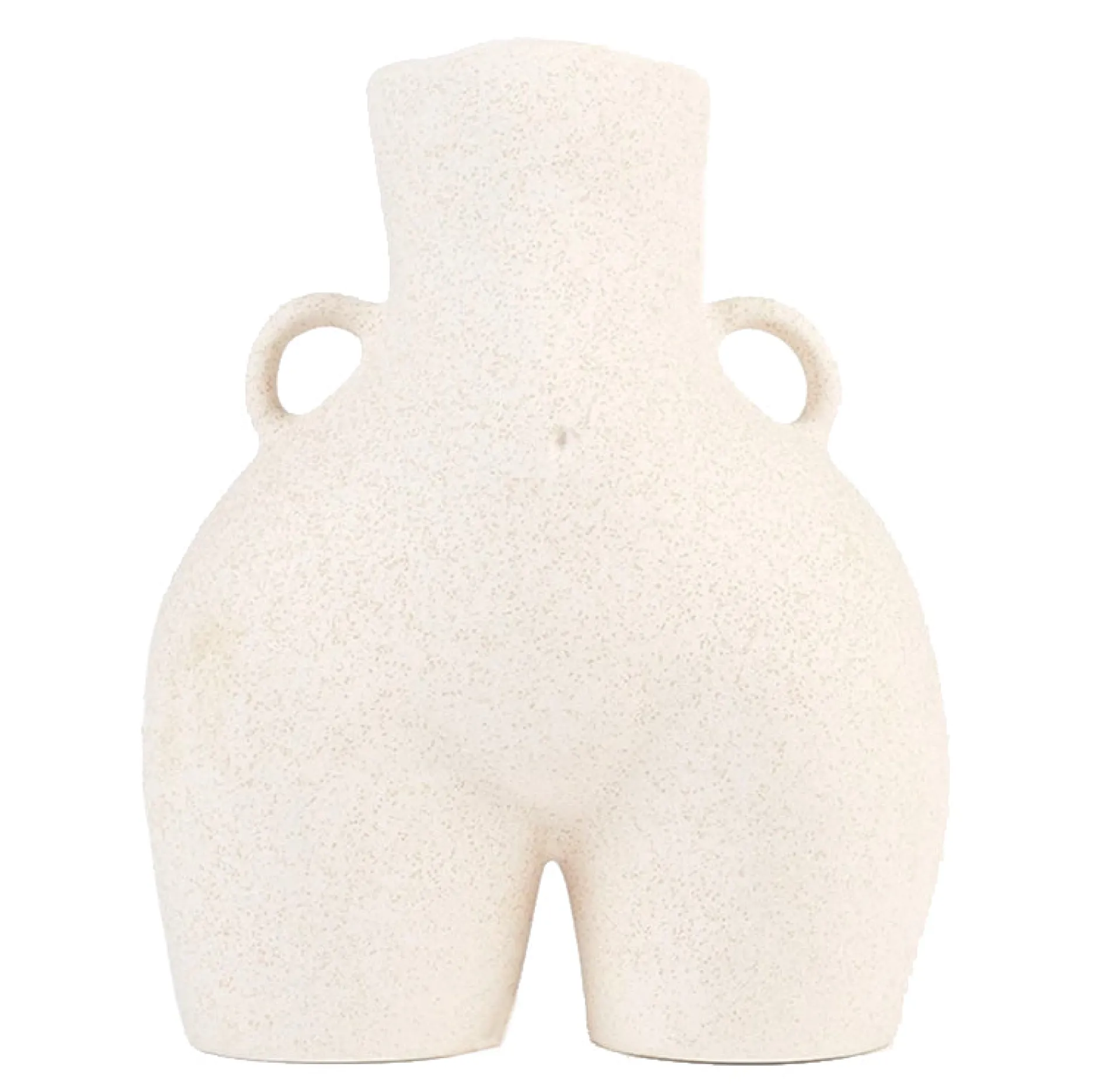 Anissa Kermiche Maison<Vase Poignees D'Amour (Beige Mouchete)