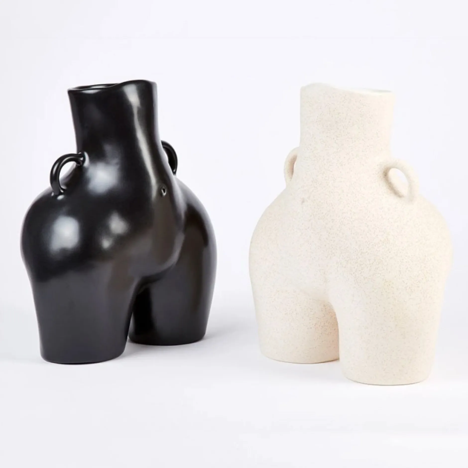 Anissa Kermiche Maison<Vase Poignees D'Amour (Beige Mouchete)