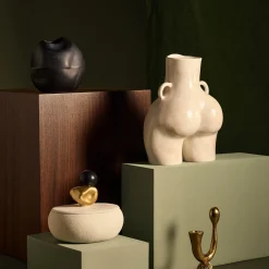 Anissa Kermiche Maison<Vase Poignees D'Amour (Marbre)